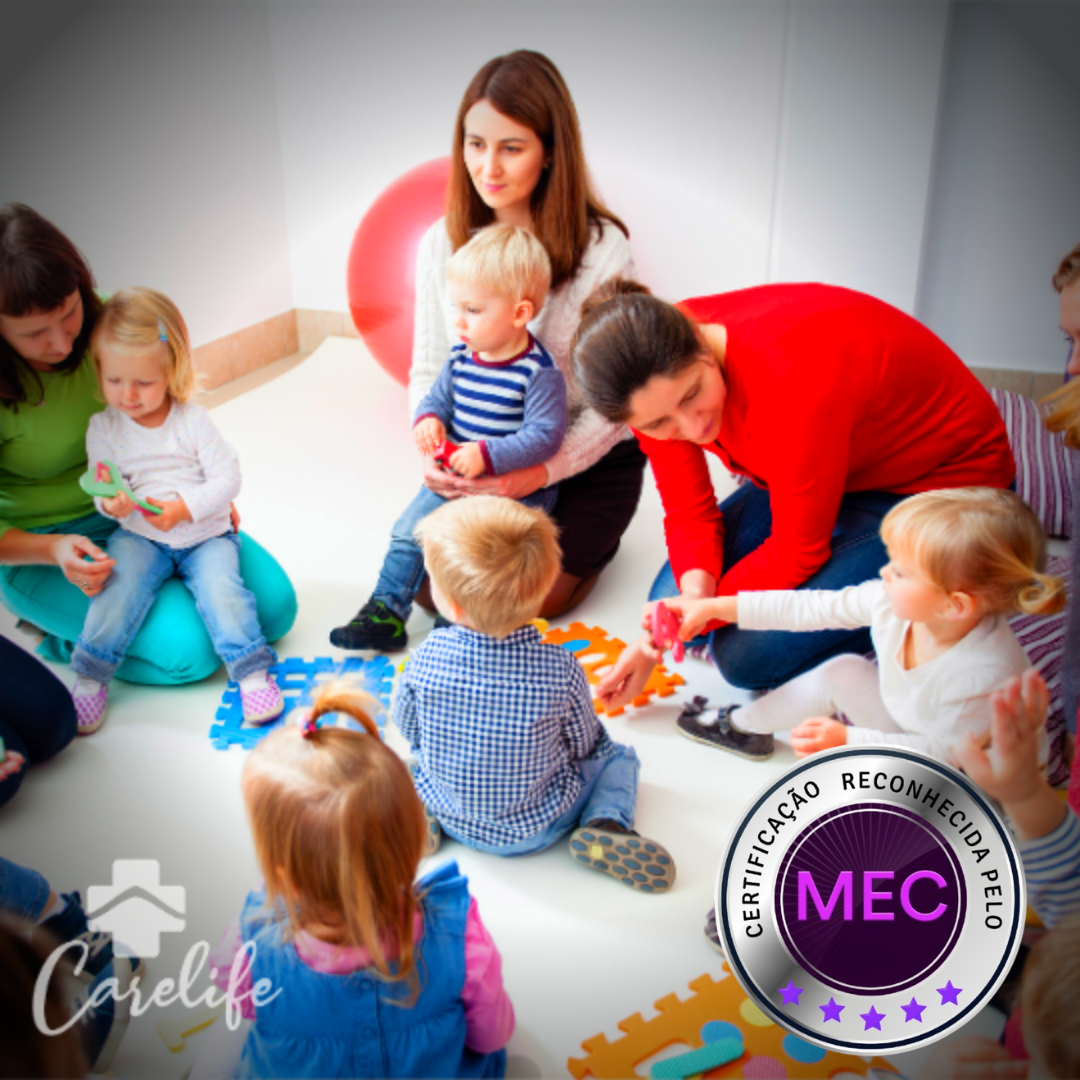 Curso de Cuidador Infantil - Babá, Berçarista e Crianças com Necessidades Específicas